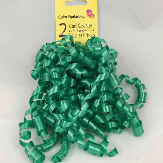 GIFT BOWS CURL CASCADES GREEN