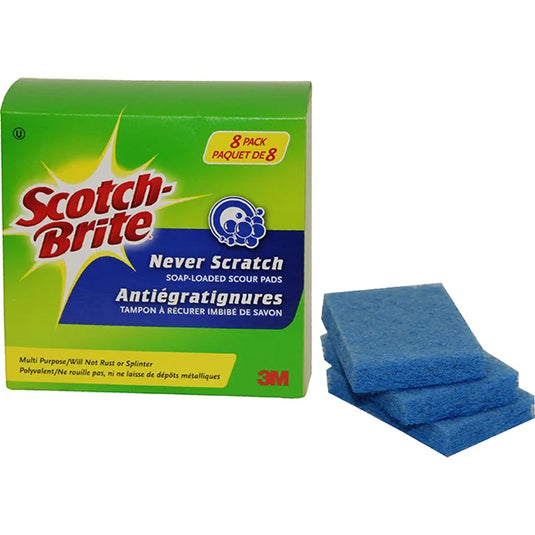 Scotch Brite Soap Loaded Scour Pads 8Pk