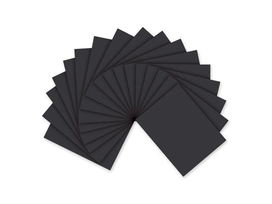 Fun Foam Sheets: 9"x12" Bulk 2mm Barcoded Sheets A) Black