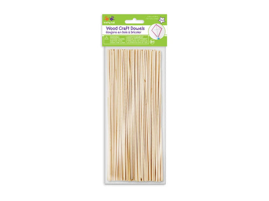 Craftwood: 1/16"x7.75" Natural Dowel 150/pk