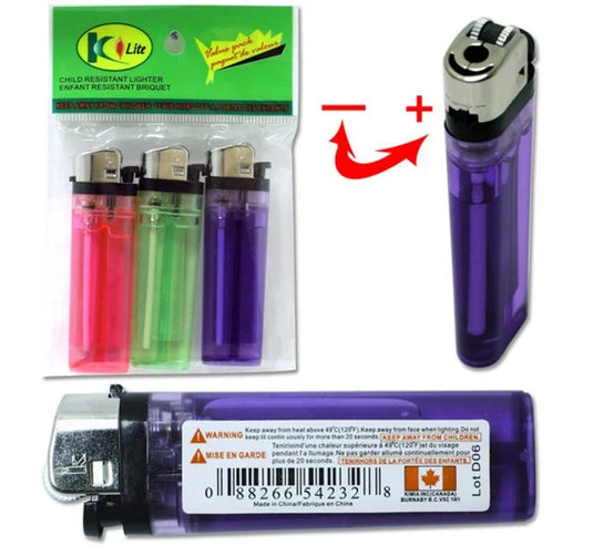 Lighter Disposable 3 Pack