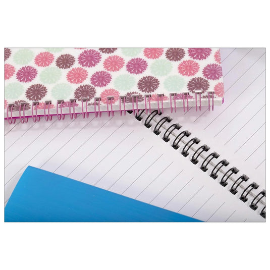 O.Wks, 140-pg 5.75" x 8.5" Ruled Notebook, opp bag