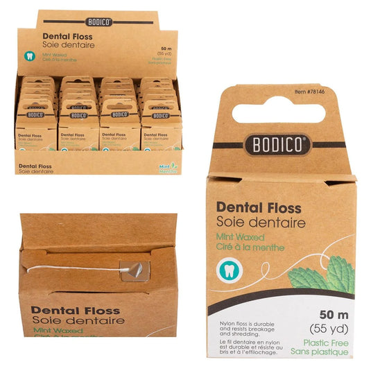 Bodico, 50m Plastic-Free Floss col box