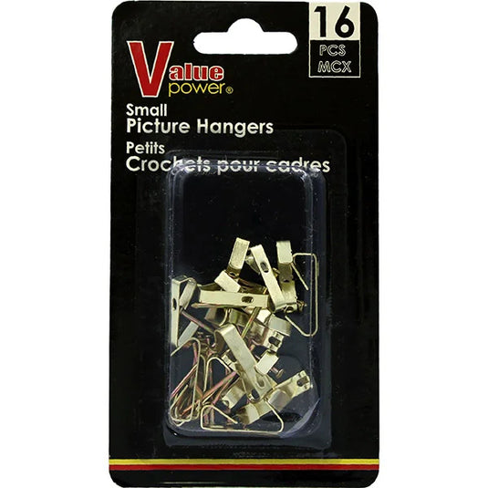 Picture Hangers Small 16 Pcs