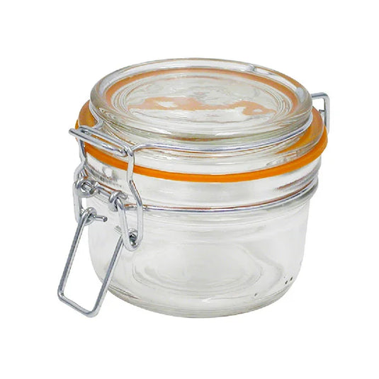 ROUND JAR WITH LOCKING LID