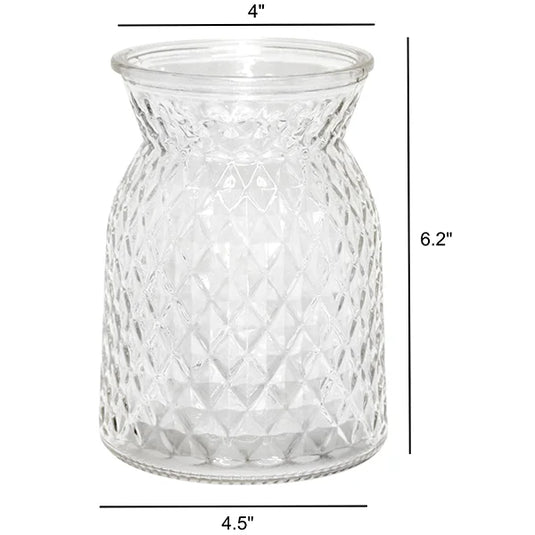 Vase Glass Bouquet Diamond