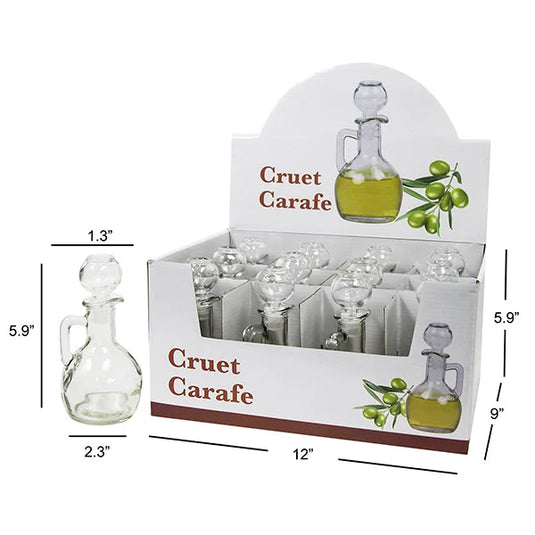 CRUET WITH STOPPER