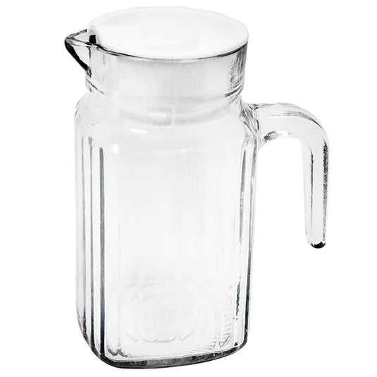 PITCHER GLASS WITH LID