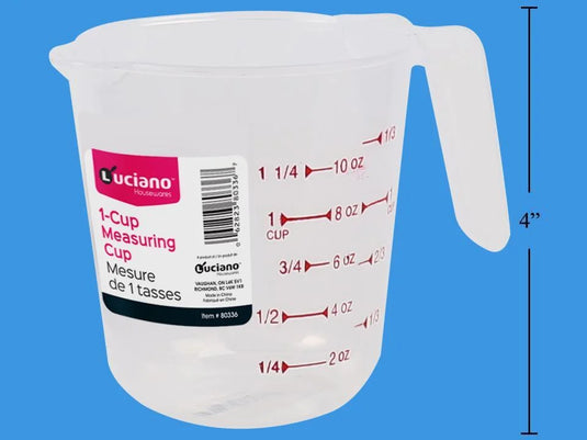 Luciano 1-cup Measuring Cup, label (HZ)