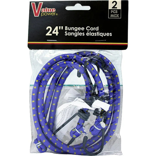 Bungee Cord 24 inch 2 Pack