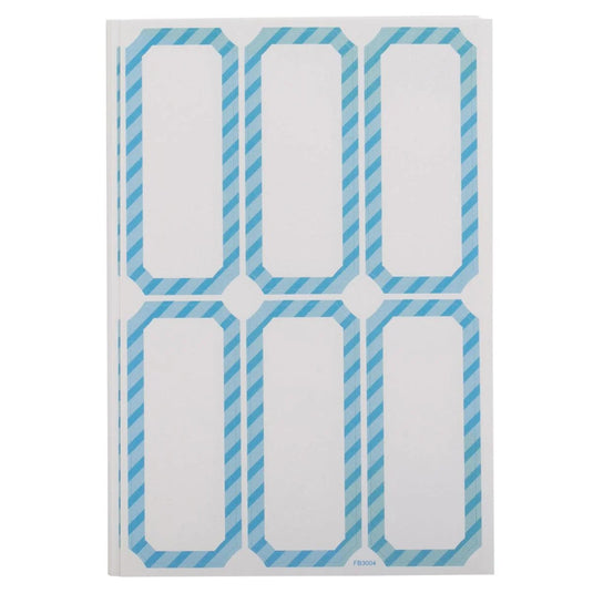 O.WKs. 10 Sheets Multi Purpose Stickers, pbh