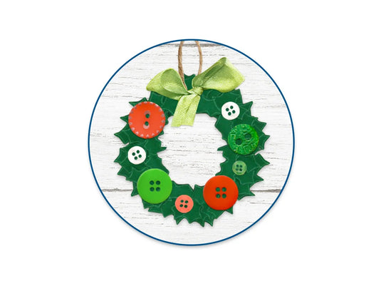 Holiday Button Embellishment: 60g Fashion-Dyed Medley