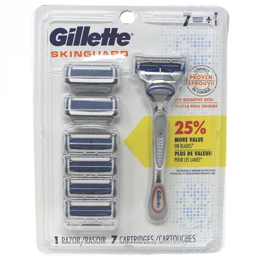 GILLETTE SKINGUARD 1RZR+7CARTS