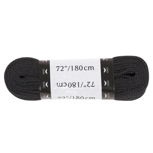 Gino's 72" Sport Laces, Black, B/C (HZ)