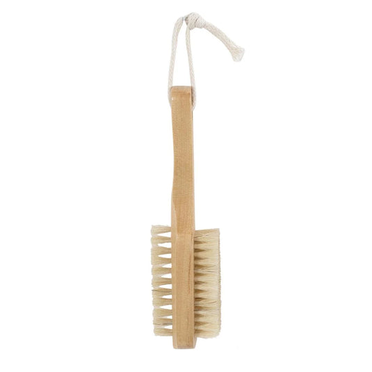 Gino's Shoe Brush with Edge Cleaner Tie on card