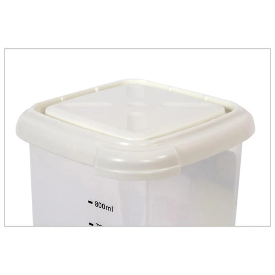 L.Gourmet 1L Storage Container, colour label