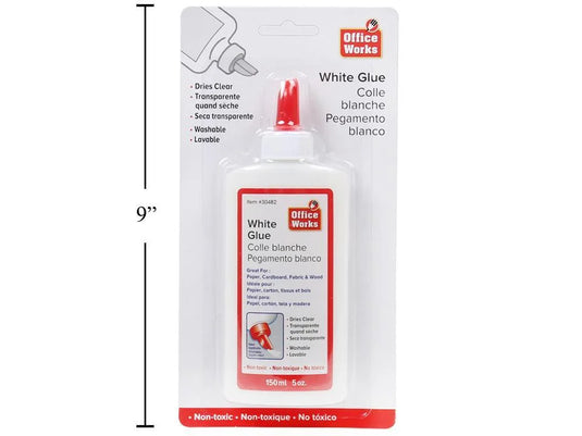 O.WKs. 150ml White Glue, b/c (HZ)