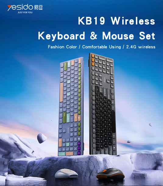 Wireless Keyboard & Mouse Set