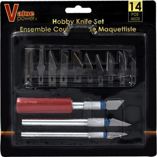 Hobby Knife Set 14Pcs